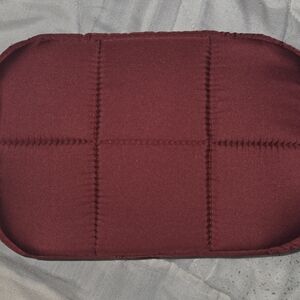 Sephora Deep Red Quilted Pouch
